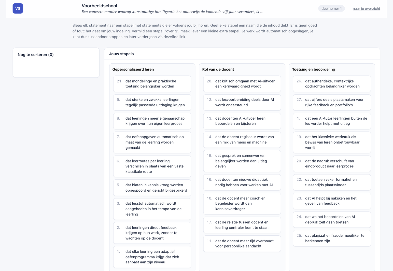 Sorteren